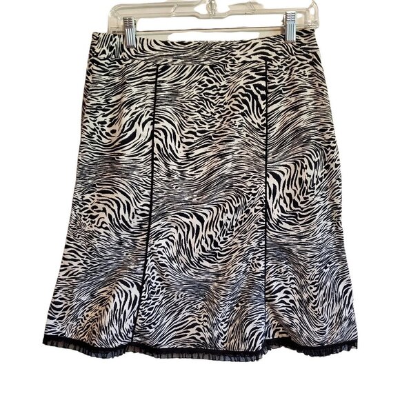 M.D.L. New York Skirt Zebra Print - Picture 1 of 11